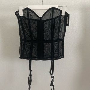 Mesh corset